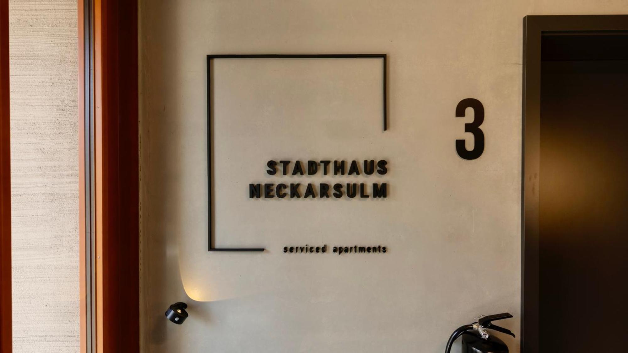 Stadthaus Neckarsulm Serviced Apartments - Stadthaus Heiner Exterior photo